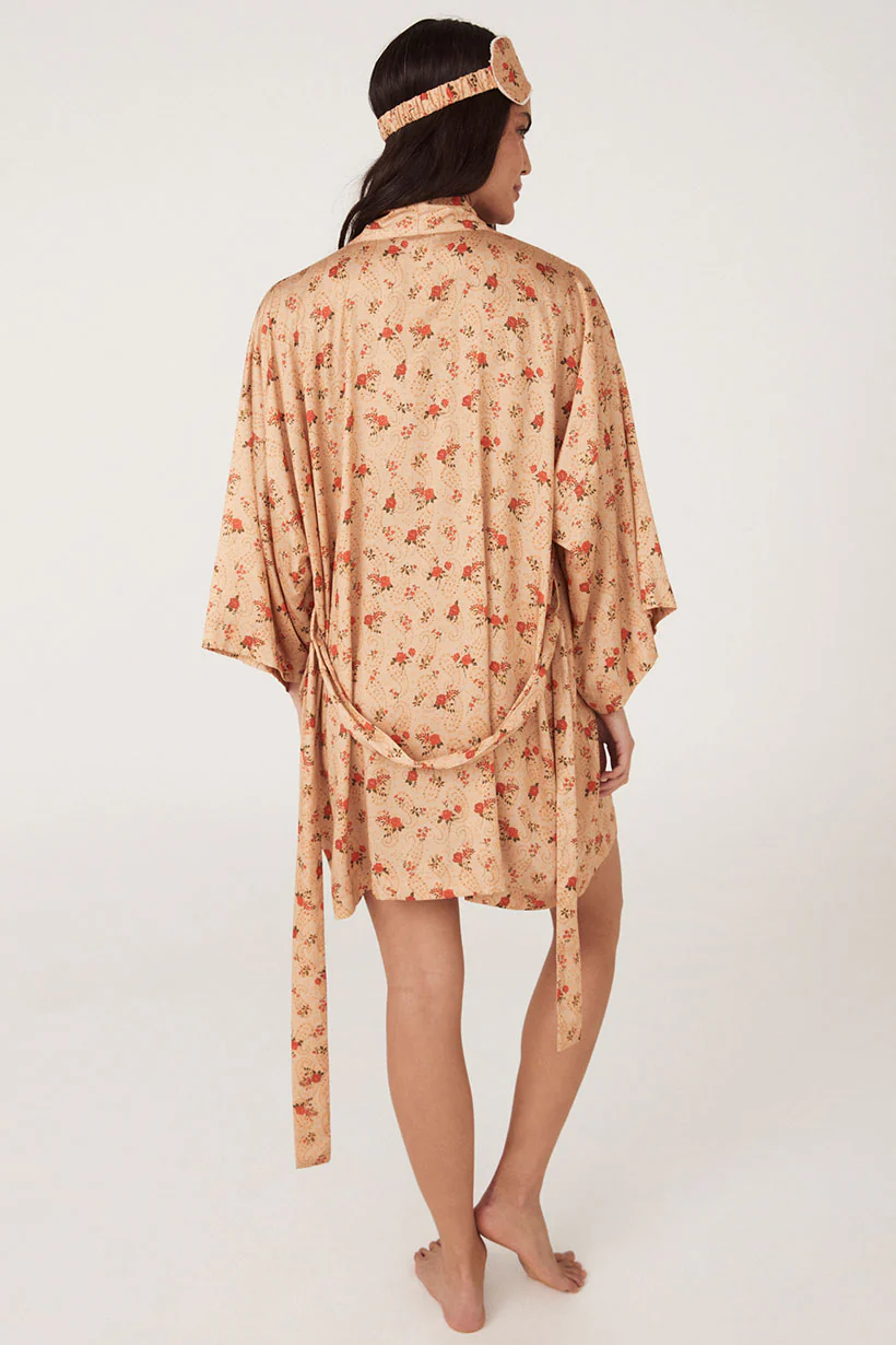 Fleur Robe and Eye Mask Set - Image 4