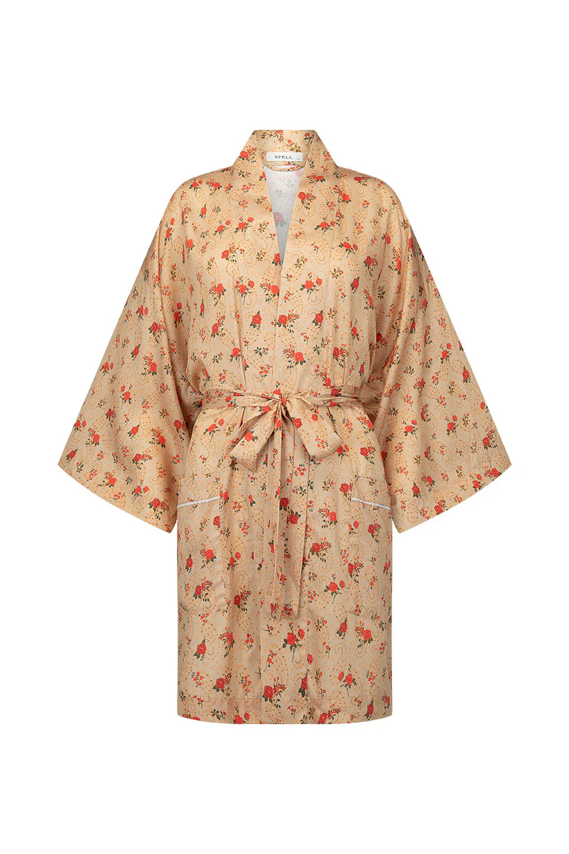 Fleur Robe and Eye Mask Set - Image 8