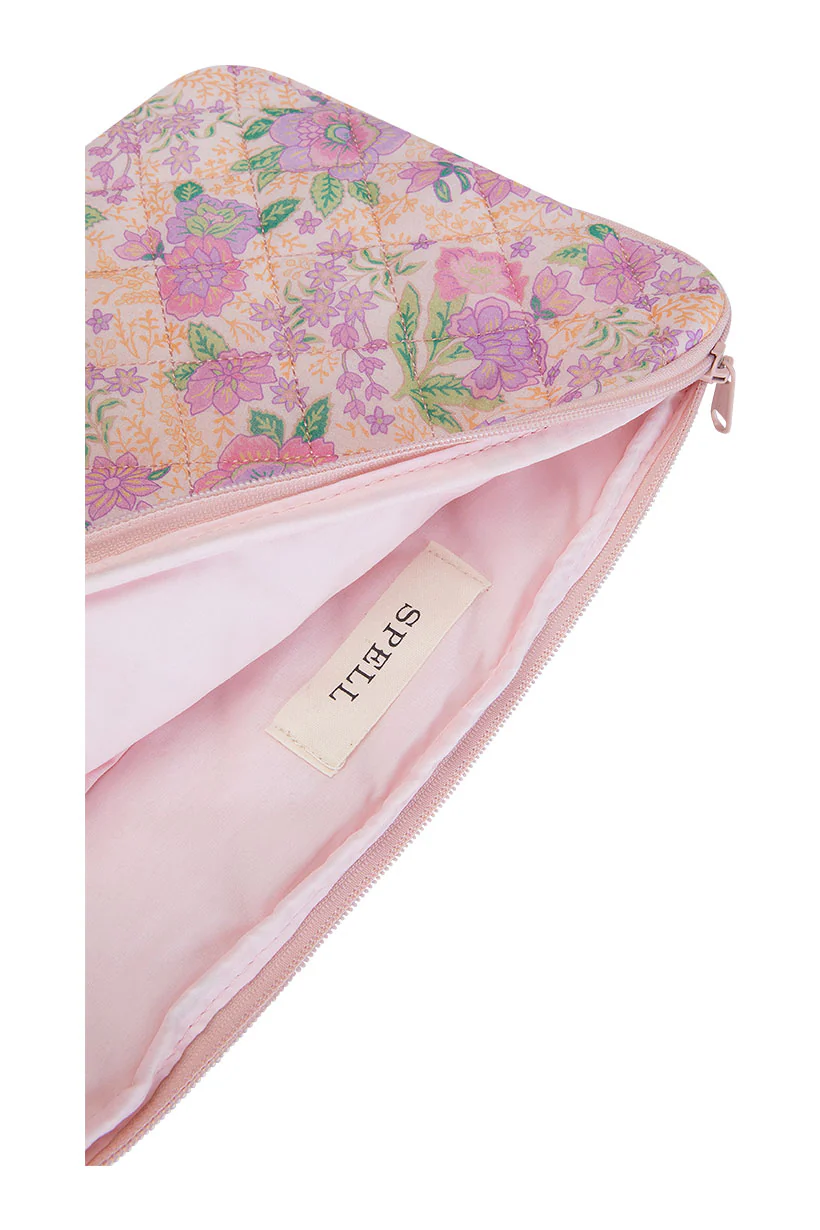 Quilted Small Laptop Bag - Image 4